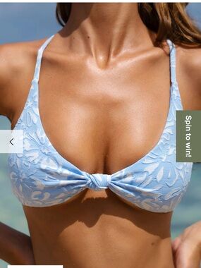 Berlook bikini top NWT